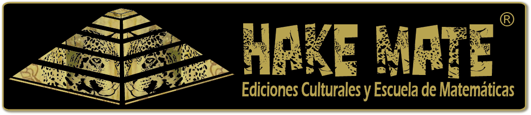 Logo HakeMATE con fondo Ediciones Culturales y escuela de matematicas Logotipo HAKE MATE